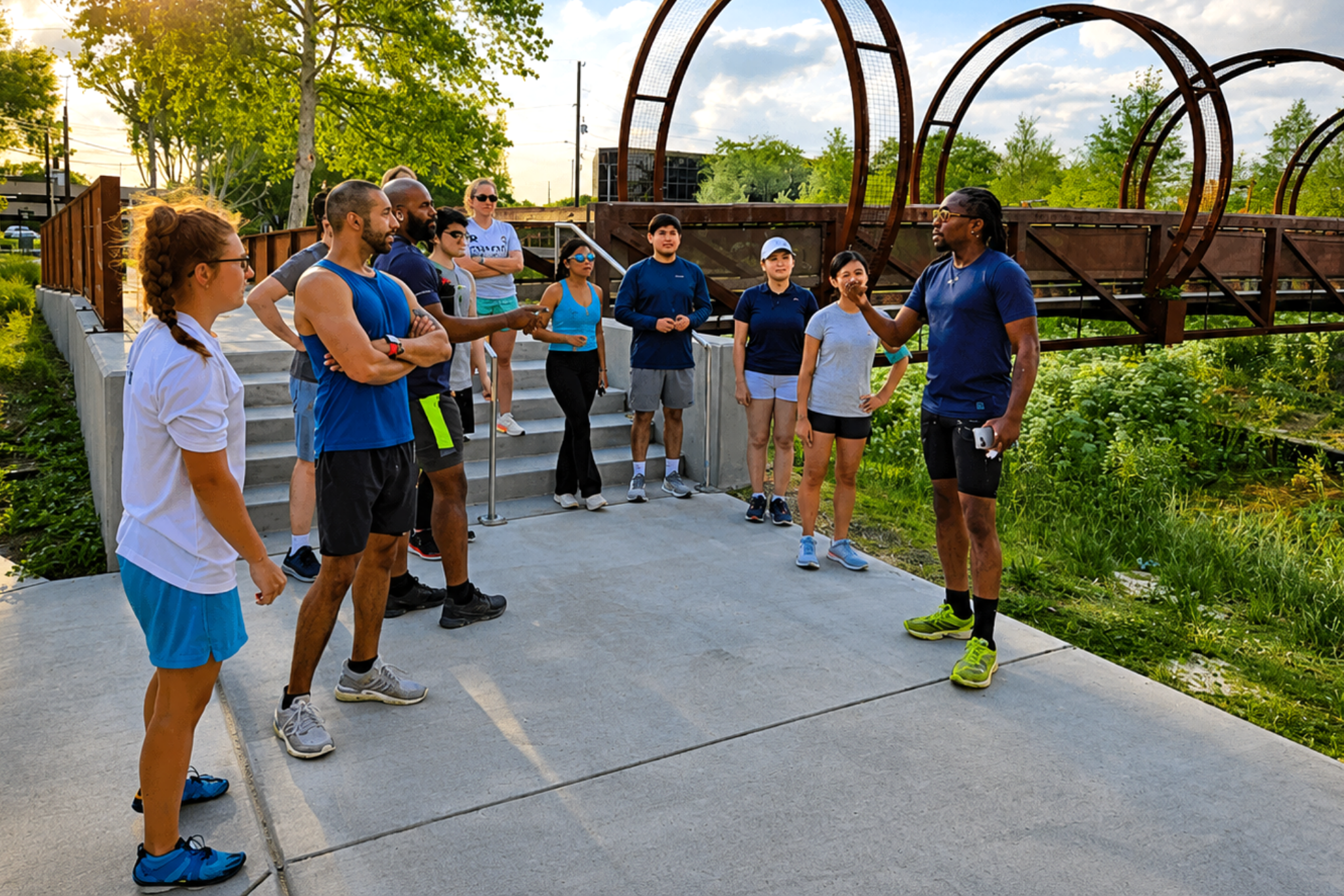 Run and walk club participants